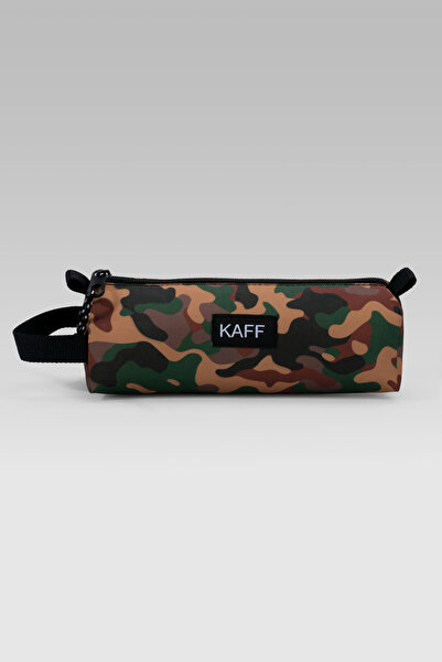 KAFF Triangle Pen Holder Box |   Single-Eye Lined Camouflage Pattern 670 Deni...