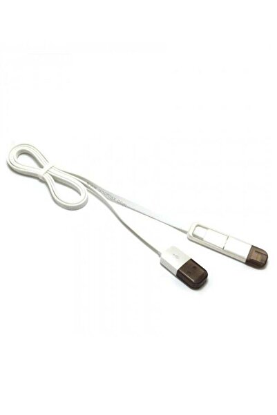 Remax Transformer 2-in-1 Charging Cable with Micro USB & Lightning Connectors