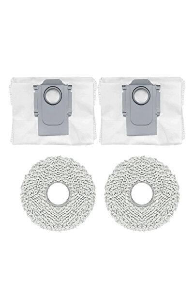 LİN GRUP Set de 4 piese de schimb compatibile cu aspiratorul robot Roborock Q...