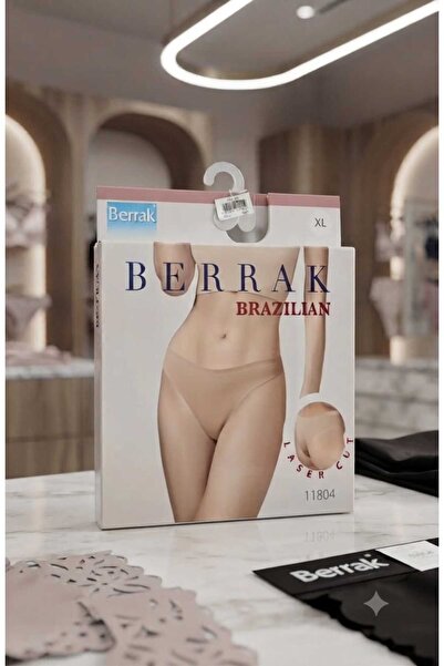 Funny Life Berrak Women's Laser Cut Brazilian Underwear 2 Pcs