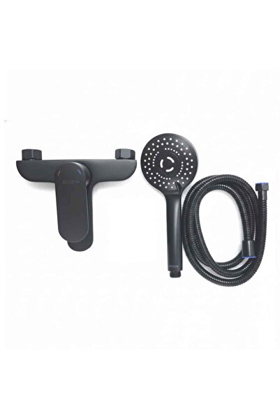Generic Black Shower Mixer with Speaker and Wi-Fi - German Banery