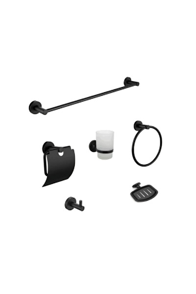 Generic Italian Black Accessory Set