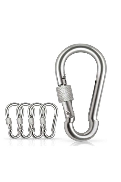 RENOVO 4 Pieces Premium Stainless Steel Thumb Screw Carabiner Clip Heavy Duty...