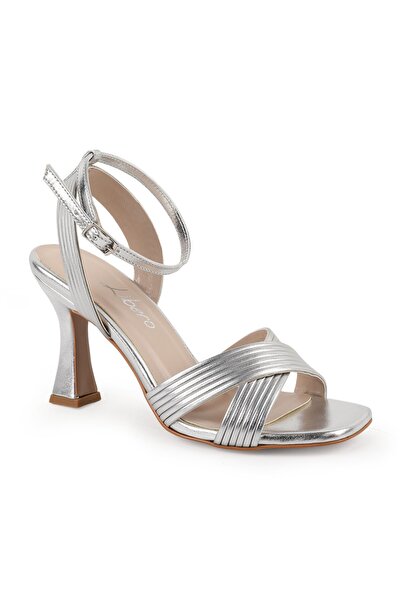 Libero Women's Heeled Sandals Cross-Strapped Square Toe Evening Dress Goblet ...