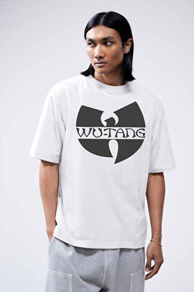 Tee&more. Unisex Oversize Wu-Tang Clan Printed Premium T-Shirt