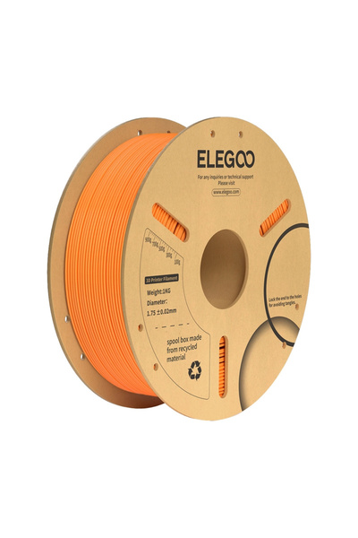ELEGOO Filament PLA+ pentru imprimare 3D pentru imprimante universale cu perf...