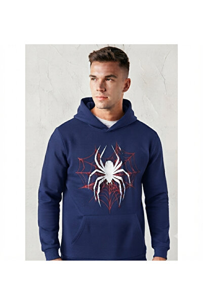 COHERENT Unisex Men/Women Spider Colorful Custom Printed Cotton Oversize Hood...