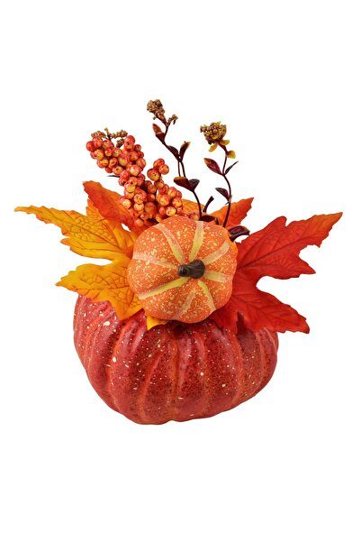 MONDEX Decorațiune de toamnă din polistiren Mave 18cm multicoloră 1 buc.