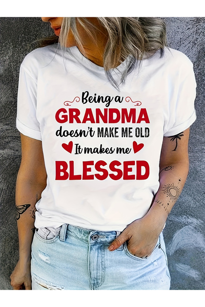128 "Be a Lady" Printed Women's T-Shirt - Comfortable and Trendy Short Sleeve...