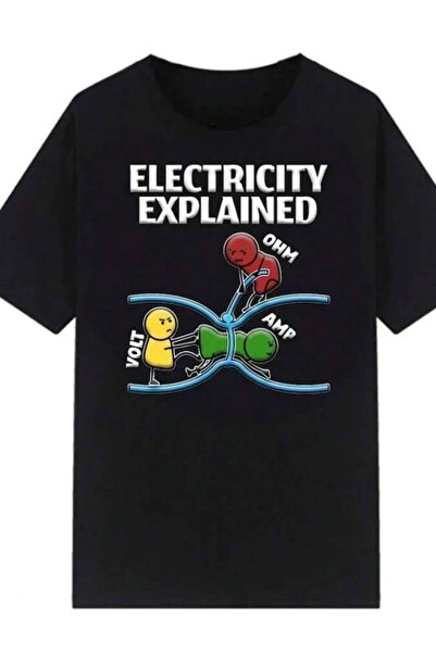 29CUN Ohm's Law Ohm Electronic Novelty Electrical Engineer Graphic Classic T-...