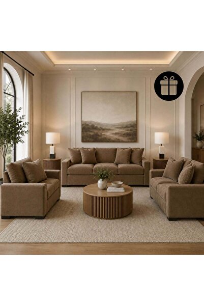 Ashley Furniture Calden Sofa Set with 2 Free Dual Table Lamp Black