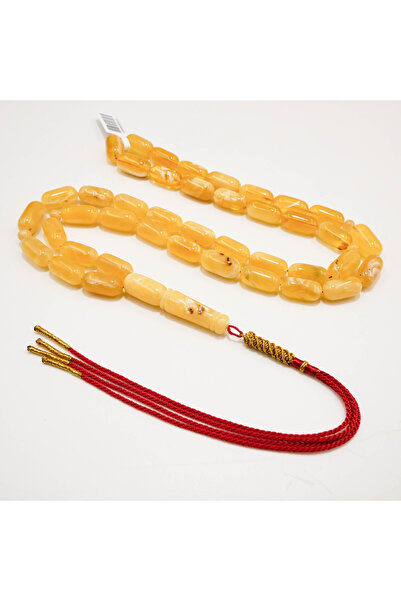Generic Brand Kaliningrad Amber Shawaib Rosary – 41 Beads 17×9mm Barrel Praye...
