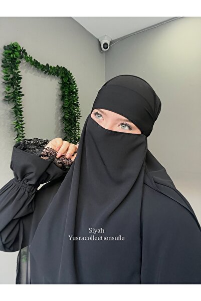 Yüsra Collection حجاب العين من حرير المدينة