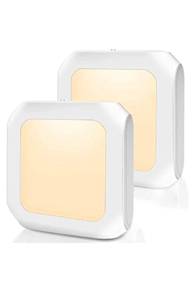 STARSTAR Two-pack LED nightlights with LED lamp holders and automatic dusk-to...