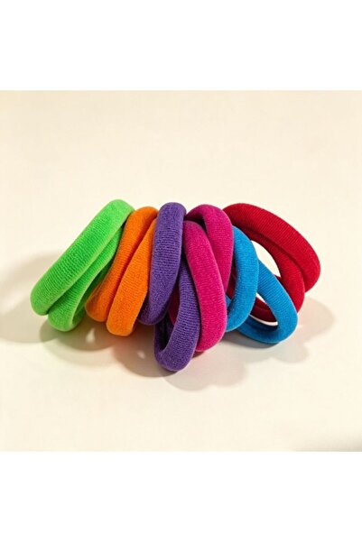 idei Set 12 elastice de păr tip prosop 4,5 cm, bentite elastice moale, fixare...