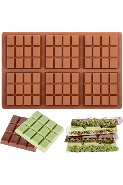STARSTAR Gel chocolate mold, makes 6 chocolates, BPA-free, non-stick coating ...