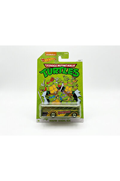 HOT WHEELS Ninja Kaplumbağalar Surfin School Bus