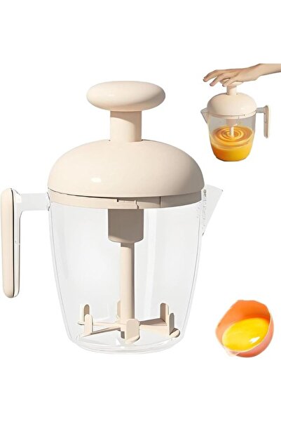 STARSTAR 550ml Manual Whisk - With Foam Filter and Beating Head - Multi-funct...