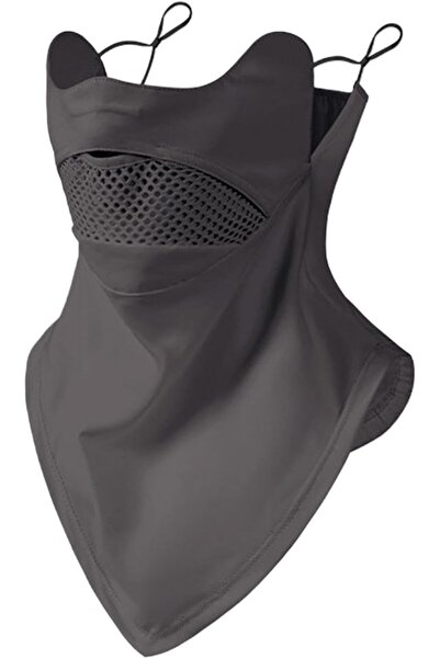 STARSTAR UV-Protection Sun Mask with Neck Shield & Ear Loops, Breathable Summ...