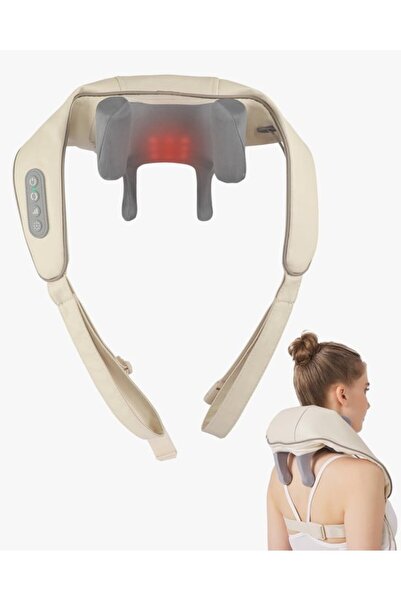 STARSTAR Heat neck massager, 2-in-1 back massager for pain relief, deep tissu...
