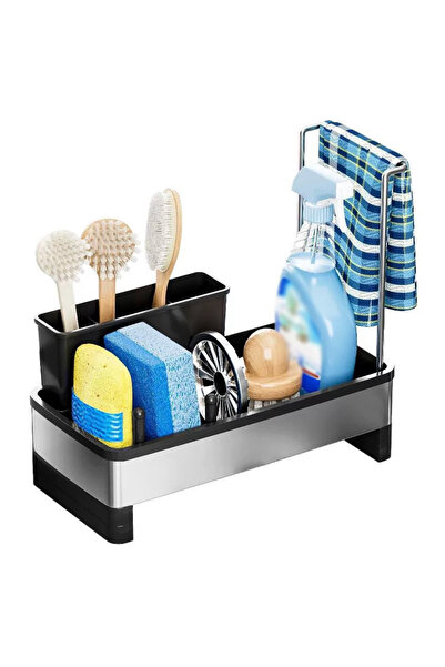 STARSTAR Stainless steel kitchen sink storage rack for sink, washing sponge, ...