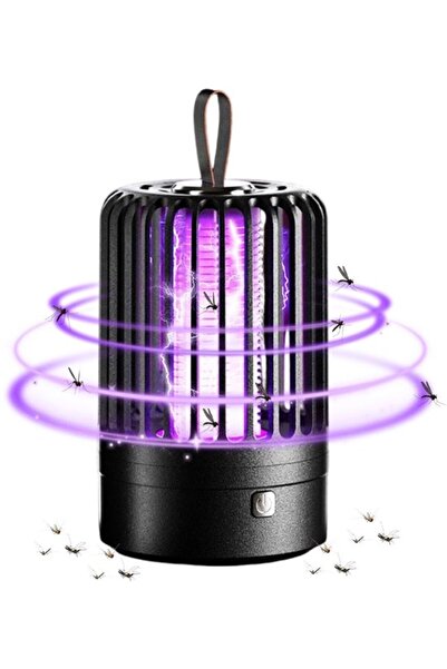 Morvena Picks Aparat anti-insecte negru 2-în-1 cu conectare directă USB și lu...