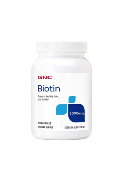 GNC Biotina 5000 mcg - GNC, 120 capsule