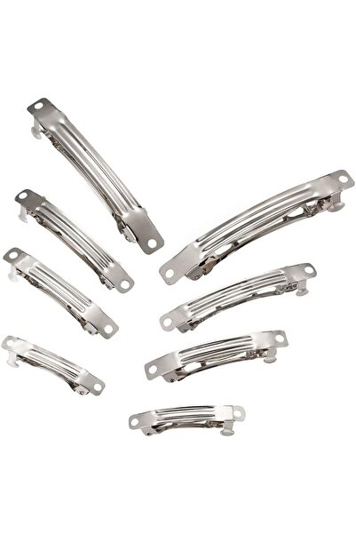 STARSTAR 80 French-style metal hair clips, blank, size 4, 40/50/60/80mm long,...