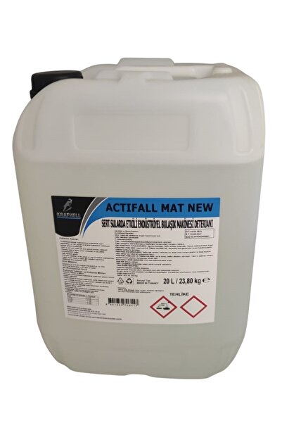 Actifall Mat New Sert Sularda Etkili Bulaşık Makinesi Deterjanı 5 L
