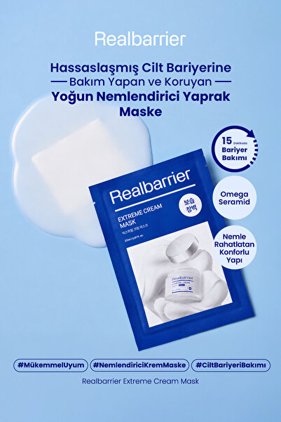 Real Barrier Moisturizing Sheet Mask That Supports the Sensitive Skin Barrier...