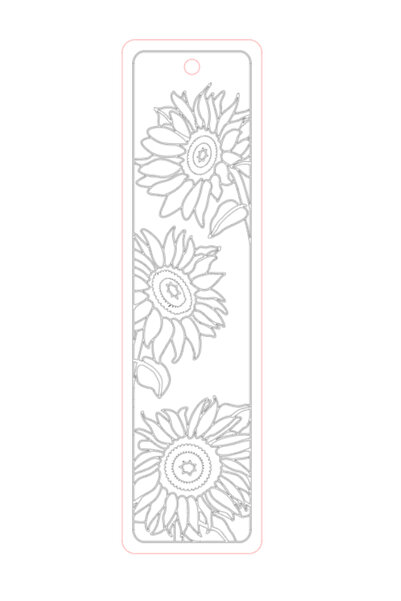 Gabcom Bookmark8 от естествено дърво, естествен цвят, 20 x 5 см, лесен за оцв...
