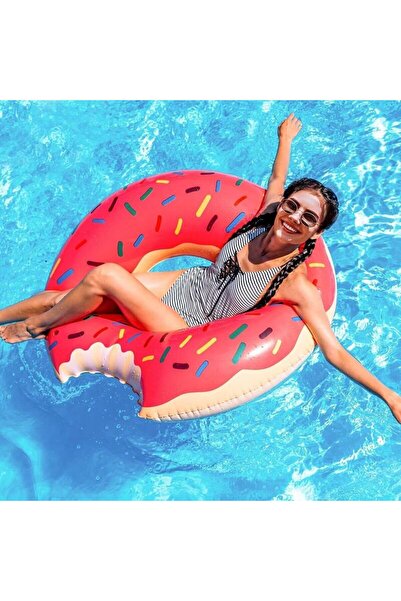 STARSTAR Donut-shaped swimming ring (120cm). Swimming ring. Summer floating t...