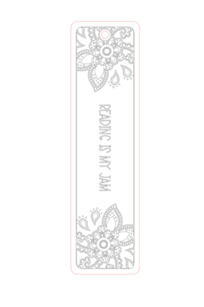 Gabcom Bookmark17 изработен от естествено дърво, естествен цвят, 20 x 5 см, л...