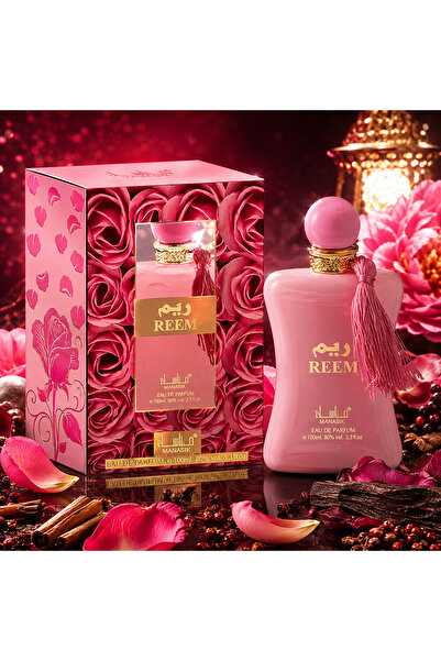 MANASIK Parfum Arabesc REEM 100 ml Damă –Oriental Floral, Luxury Eau de Parfum