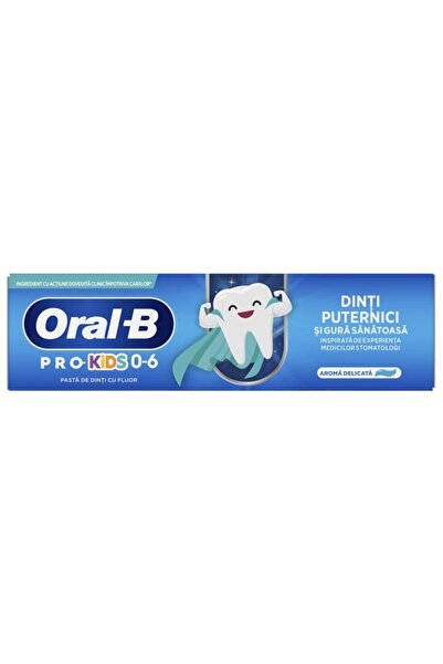 Coral Beauty Toothpaste, Oral B, 50 ml Pro Kids 0-6 Years