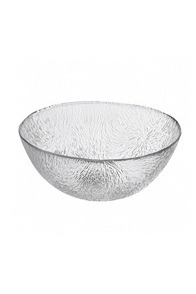 BAMI NETWORK Bol rotund transparent sticla 350ml Alegra decorativ