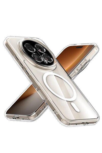 Wtech Huawei Magic8 Pro 5G 2025 TPU Anti-Yellow Magsafe Crystal Clear Transpa...