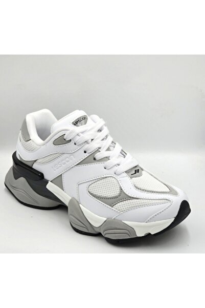 Lescon Ghost 3 Easystep White Women's Sneaker Sports Shoes