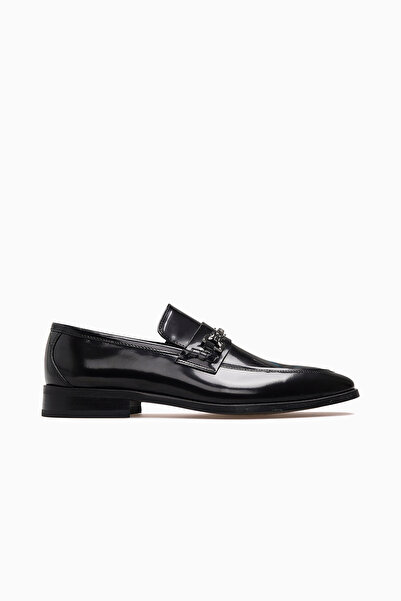 Pierre Cardin Men's Leather Shoes 26K 24-1481 Black Opening