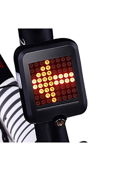 STARSTAR Intelligent bicycle taillights w/automatic steering & braking sensors