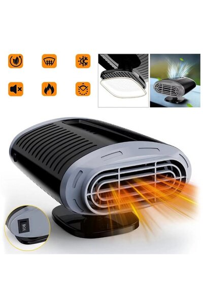 STARSTAR Portable car heater, 12V 150W, battery-powered, multi-functional hea...