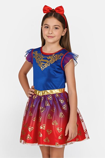 Rubies DC Deluxe Supergirl Costume, Multicolor