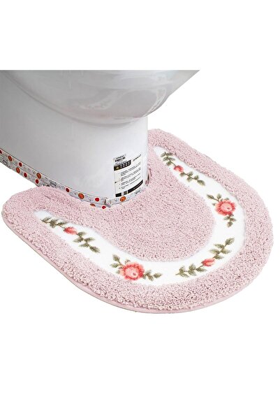STARSTAR 50x50cm Non-slip Bathroom Rug, Rose Pattern, Soft and Absorbent, U-s...