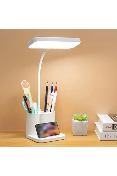 STARSTAR LED Desk Lamp - USB Rechargeable - Eye-Friendly - Touch Dimming - Mo...