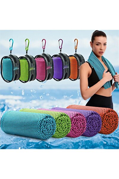 STARSTAR Quick-drying and cooling sports towels, transparent portable travel ...
