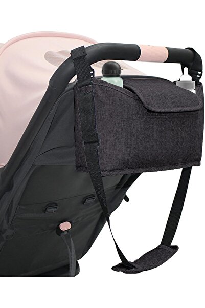 STARSTAR Baby stroller storage bag w/cup holder that can be hung on the back ...
