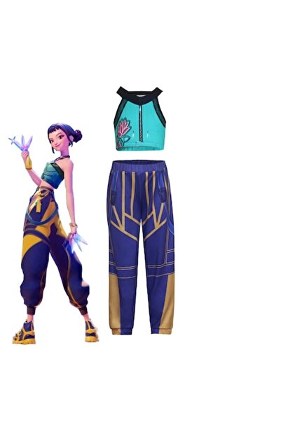 Funny Party Team Costum Cosplay KPop Vânătorii de Demoni, Zoey, multicolor, 1...