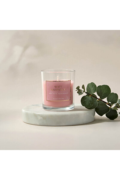 Lifestyle Aura Luxe Jar Candle 120gms Soft Radiance- Pink