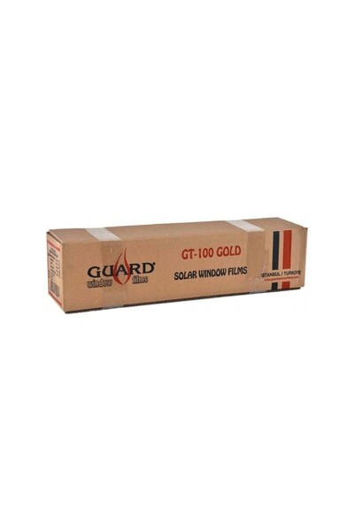 GUARD GT-100 1 Ply Çizilmez 50 cm x 60 m %05 Super Dark Black Cam Filmi
