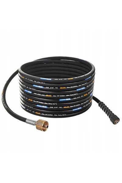 Techkar Furtun de 15 m, DN8, 250 bar, KRANZLE THERM-1, tambur 635-1, 875-1, 8...